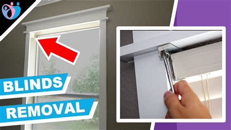 how to remove blinds from metal brackets|how to uninstall vertical blinds.